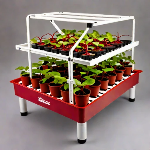 An amended-tephra nursery bed, photographed against a plain background