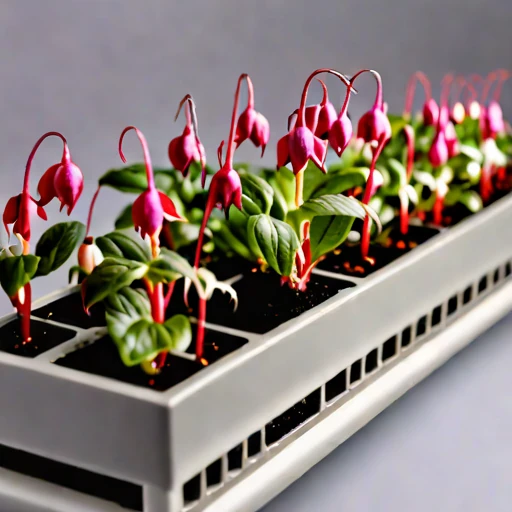 An amended-tephra nursery bed, photographed against a plain background