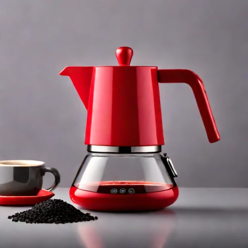 A basalt-bed kettle, photographed against a plain background