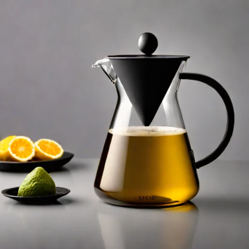 A basalt-bed kettle, photographed against a plain background