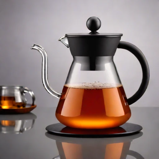 A basalt-bed kettle, photographed against a plain background