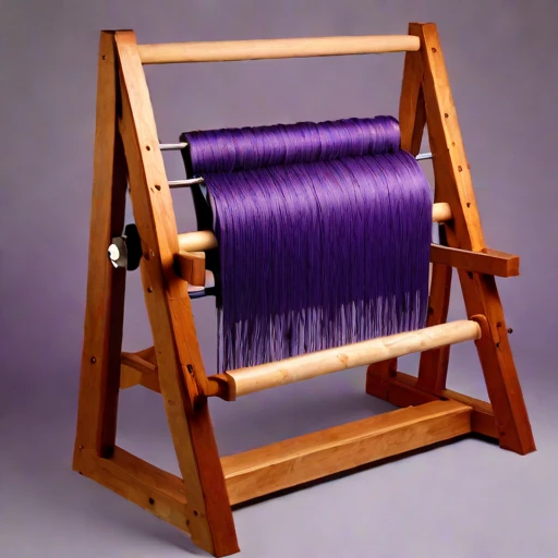 A brine-curing hide stretcher, photographed against a plain background