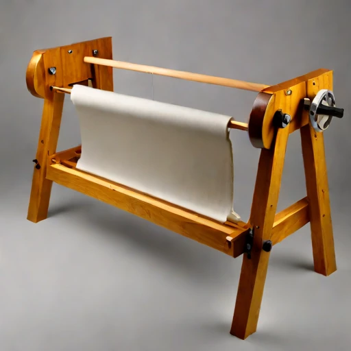 A brine-curing hide stretcher, photographed against a plain background