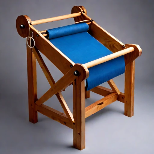 A brine-curing hide stretcher, photographed against a plain background