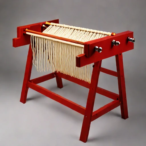 A brine-curing hide stretcher, photographed against a plain background