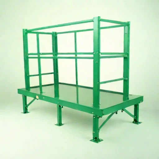 A barchan-crest survey platform, photographed against a plain background