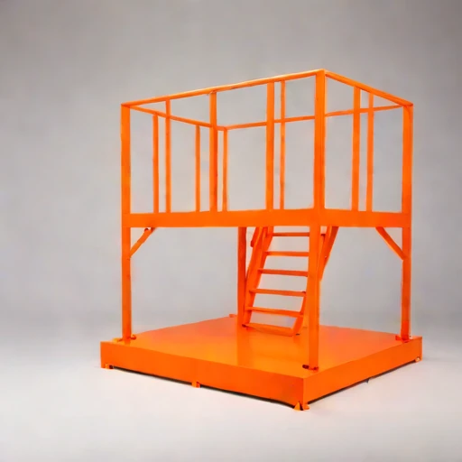 A barchan-crest survey platform, photographed against a plain background