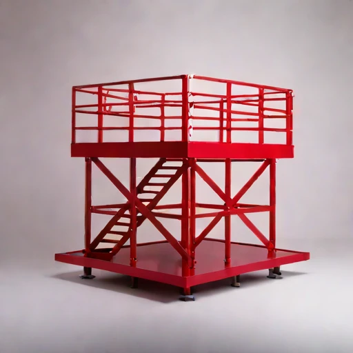 A barchan-crest survey platform, photographed against a plain background