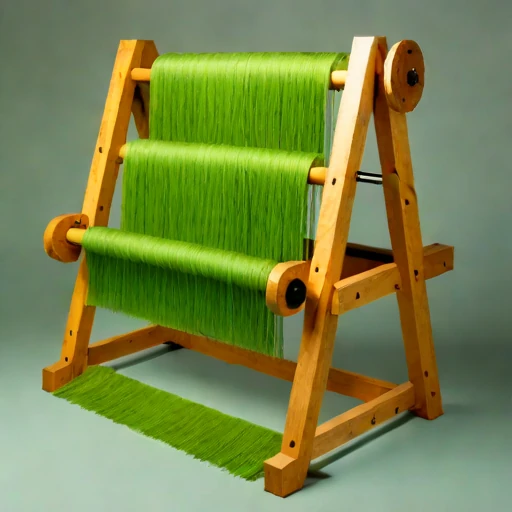 A basalt-fibre carding bench, photographed against a plain background