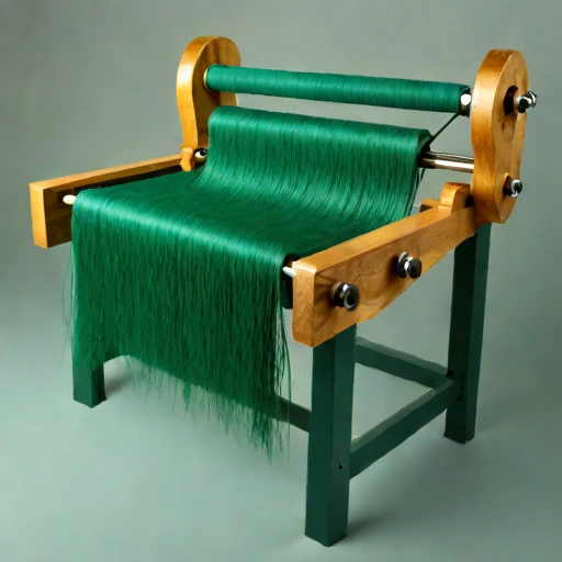 A basalt-fibre carding bench, photographed against a plain background