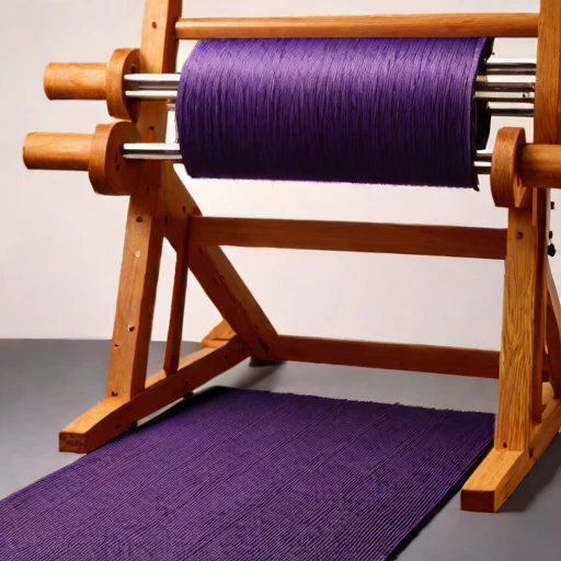 A basalt-fibre carding bench, photographed against a plain background