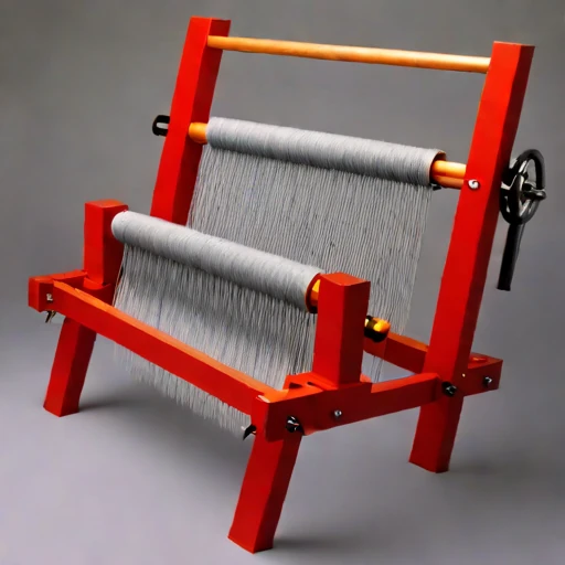 A basalt-fibre carding bench, photographed against a plain background