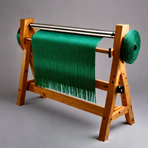 A basalt-fibre carding bench, photographed against a plain background