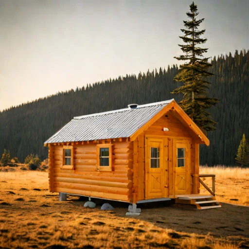 A brine-flat field retreat, photographed against a plain background