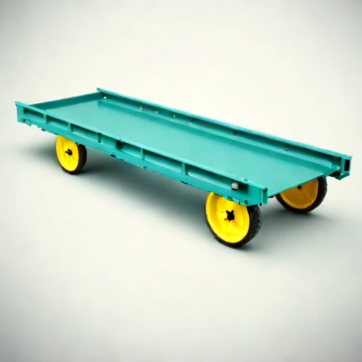 A brine-flat skid, photographed against a plain background