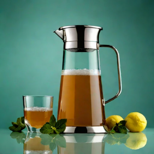 A brine-ice julep chiller, photographed against a plain background