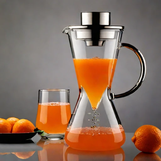 A brine-ice julep chiller, photographed against a plain background