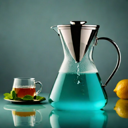 A brine-ice julep chiller, photographed against a plain background