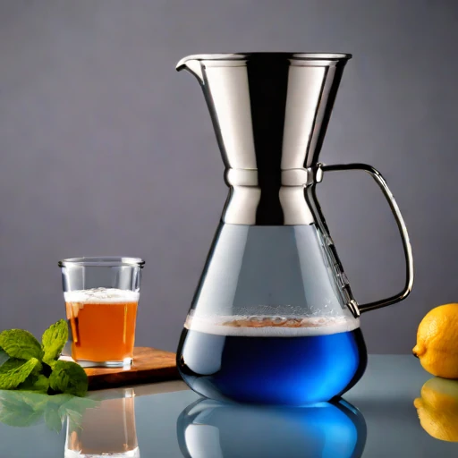 A brine-ice julep chiller, photographed against a plain background