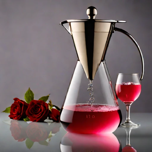 A brine-ice julep chiller, photographed against a plain background