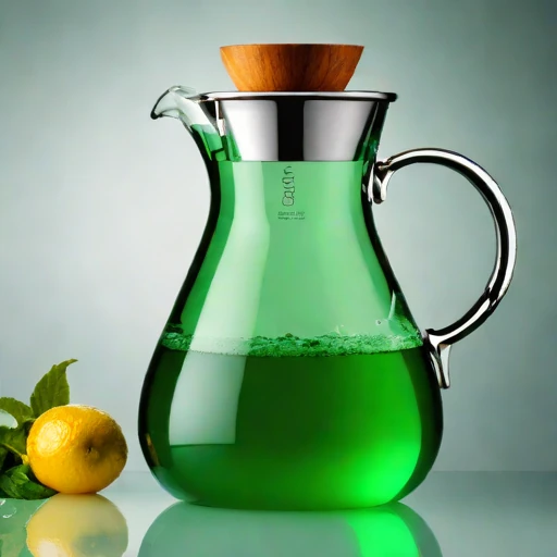 A brine-ice julep chiller, photographed against a plain background