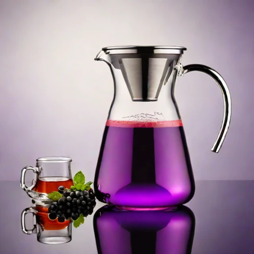 A brine-ice julep chiller, photographed against a plain background