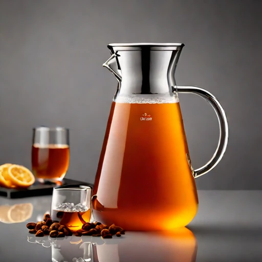 A brine-ice julep chiller, photographed against a plain background