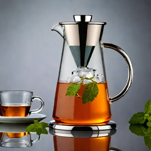 A brine-ice julep chiller, photographed against a plain background