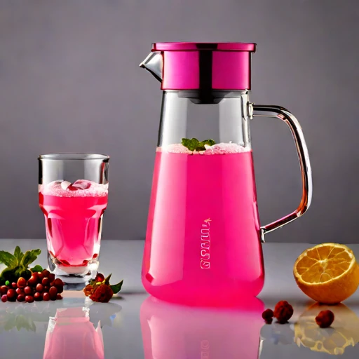 A brine-ice julep chiller, photographed against a plain background