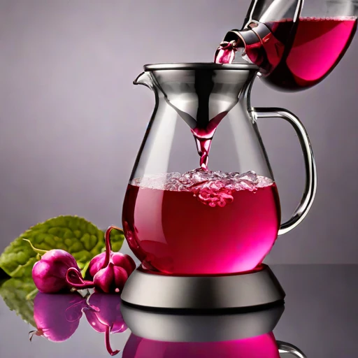 A brine-ice julep chiller, photographed against a plain background