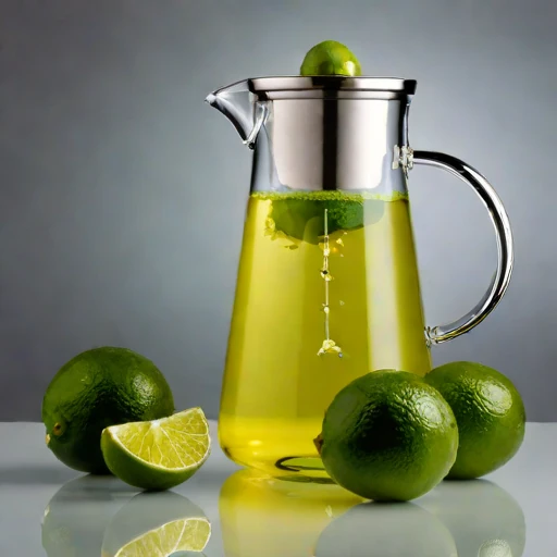 A brine-ice julep chiller, photographed against a plain background