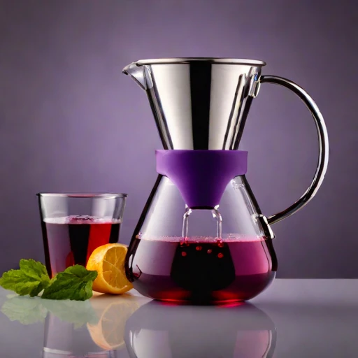 A brine-ice julep chiller, photographed against a plain background