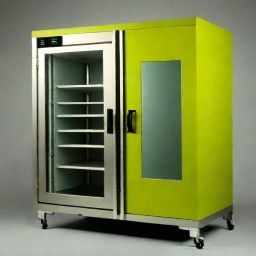 A bound-moisture veneer dryer, photographed against a plain background