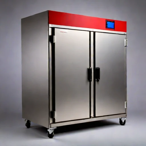 A bound-moisture veneer dryer, photographed against a plain background