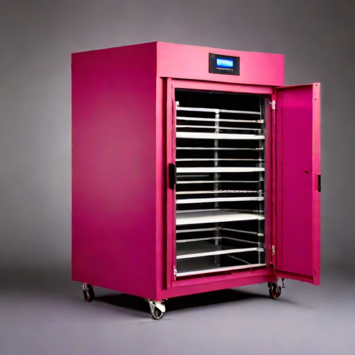 A bound-moisture veneer dryer, photographed against a plain background