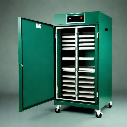 A bound-moisture veneer dryer, photographed against a plain background