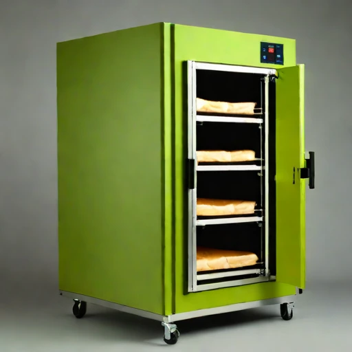 A bound-moisture veneer dryer, photographed against a plain background