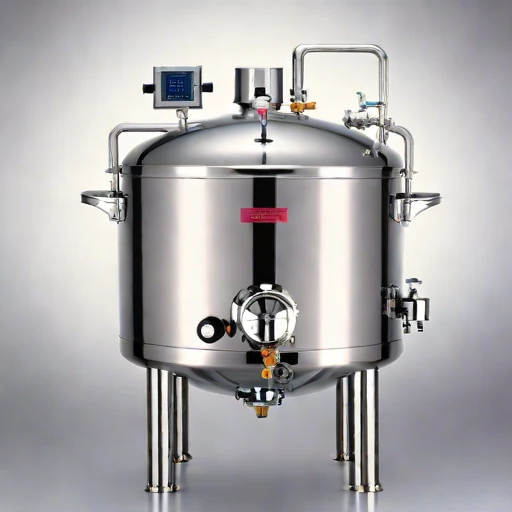 A barophilic pressure vat, photographed against a plain background