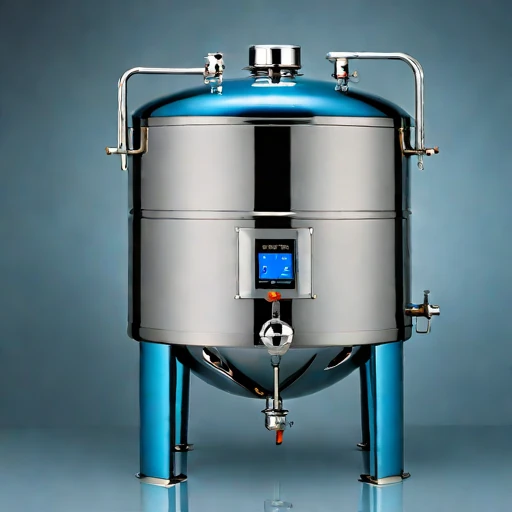 A barophilic pressure vat, photographed against a plain background