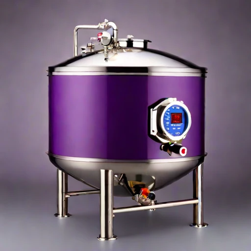 A barophilic pressure vat, photographed against a plain background