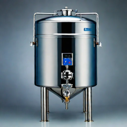 A barophilic pressure vat, photographed against a plain background