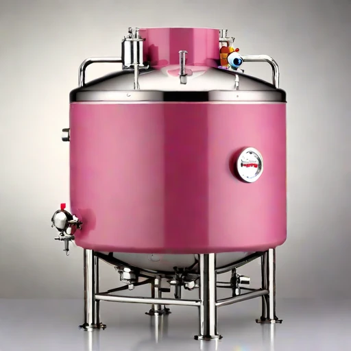 A barophilic pressure vat, photographed against a plain background