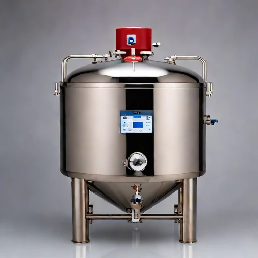 A barophilic pressure vat, photographed against a plain background