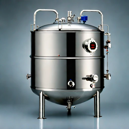 A barophilic pressure vat, photographed against a plain background
