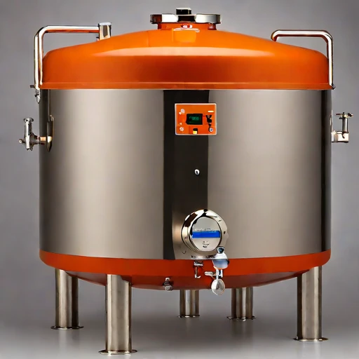 A barophilic pressure vat, photographed against a plain background