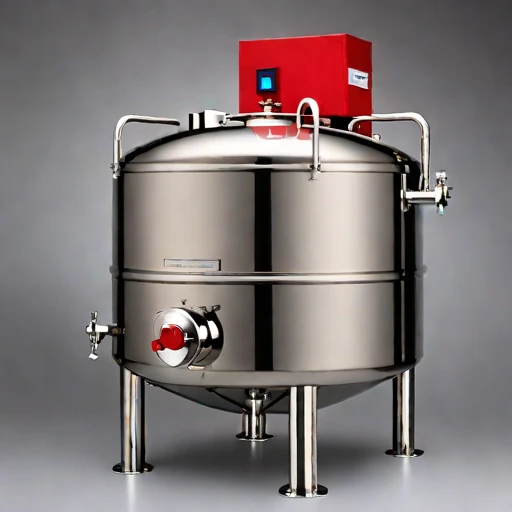 A barophilic pressure vat, photographed against a plain background