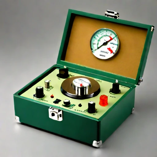 A benthic-range pressure calibrator, photographed against a plain background