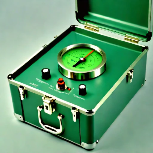 A benthic-range pressure calibrator, photographed against a plain background