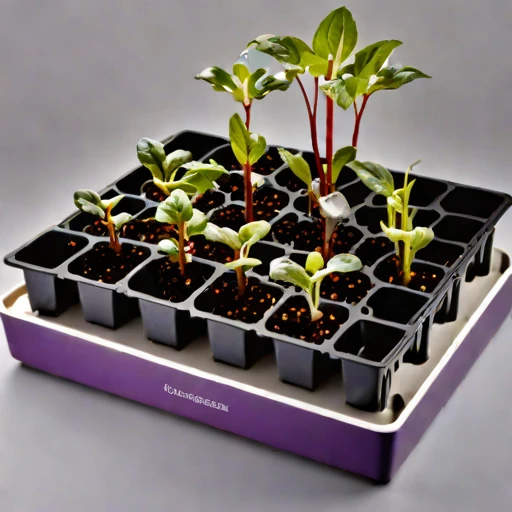 A biocrust-seeded restoration tray, photographed against a plain background