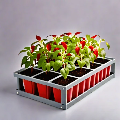 A biocrust-seeded restoration tray, photographed against a plain background